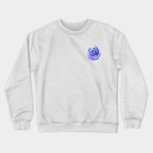 Blue Purple Rose Art Photo Crewneck Sweatshirt